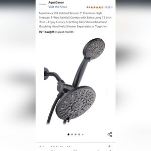 Double Shower Head